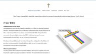 New ‘Queen James Bible’ Removes References to Homosexuality From Scripture New ‘Queen James Bible’ Removes References to Homosexuality From Scripture