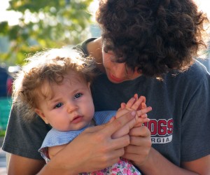 Teen and Baby