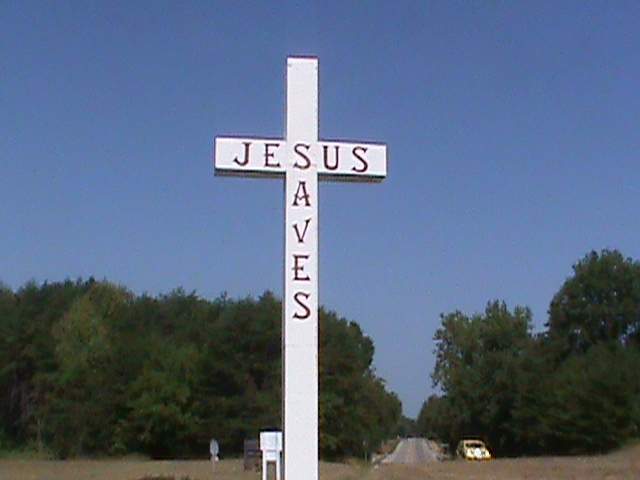 Indiana Town Threatened by Church-State Separation Group Fights to Keep ‘Jesus Saves’ Cross Along Roadway