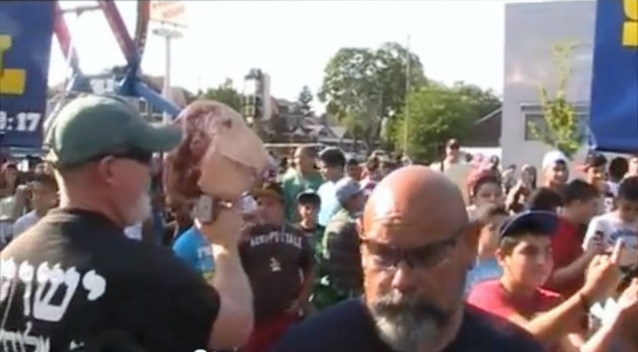 Men Who Marched Into Muslim Event With Pig’s Head on a Pole Get Rare Appeal Hearing