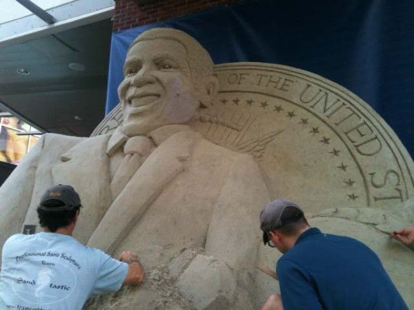 Obama Sculpture