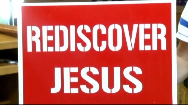 Oklahoma Church Fights Back After City Removes Yard Signs That Use Name of Jesus