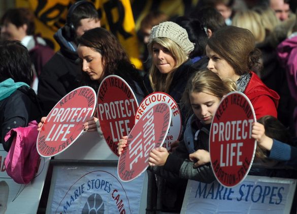 Hundreds Protest Opening of Ireland’s First Abortion Facility