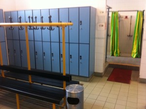 locker room