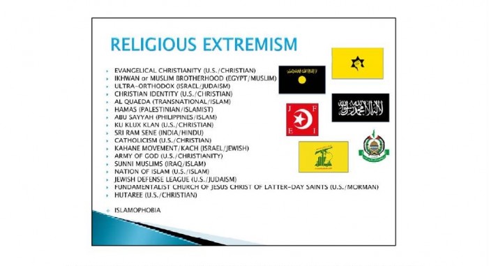 Army Training Classifies Evangelical Christianity as ‘Religious Extremism’ Along With Al Qaeda, Hamas