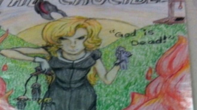 ‘God is Dead’ Drawing Removed From Walls of Georgia High School Following Outcry