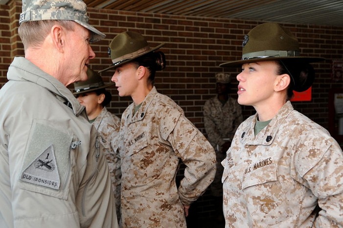 Marine Corps Delay Women’s Pull-Up Requirement After More Than Half of Female Recruits Fail