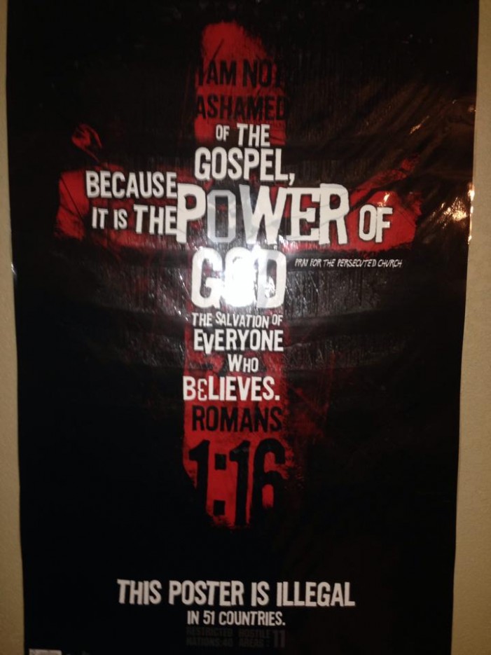 Texas Teen Takes a Stand After Teacher Ordered to Remove Scriptural Poster from Classroom