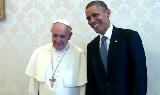 Obama Meets with Pope Francis for First Time: ‘We Didn’t Talk a Whole Lot About Social Schisms’
