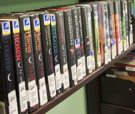 Vampire Books in Library