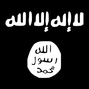 Islamic State flag pd