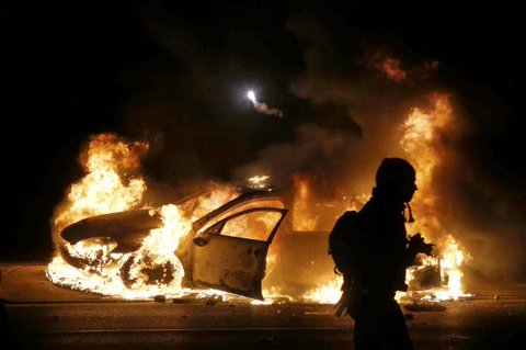 Ferguson on Fire: Violent Protests Erupt in Streets Following Grand Jury Decision Not to Indict