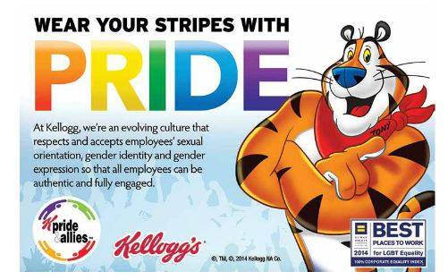 Christians Outraged as Kellogg Uses Tony the Tiger in ‘Gay Pride’ Advertisement