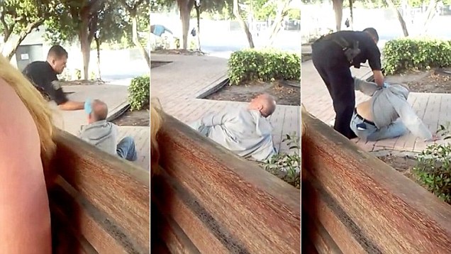 Fort Lauderdale Cop Slaps Homeless Man Across Face Who Sought Use of Public Restroom: Video