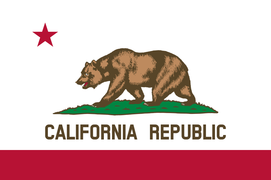 California Flag pd