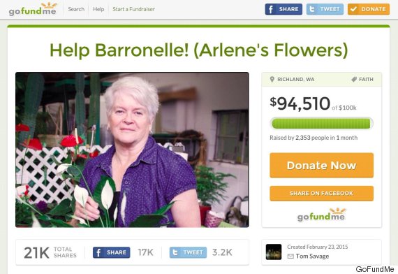 Florists Funding Not Found Gofundme Shuts Down Second Fundraiser 8451