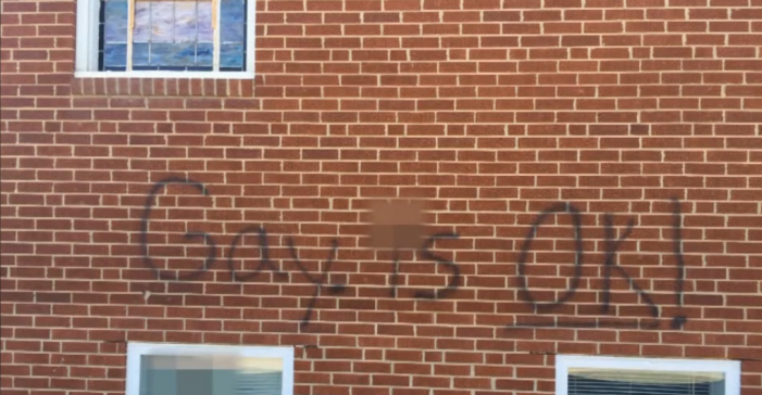 North Carolina Churches Trashed, Spray-Painted with Pro-Homosexual Vandalism