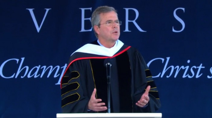Liberty University Invites Catholic Presidential Hopeful Jeb Bush to Address Students