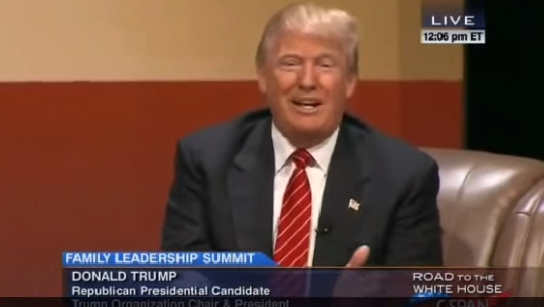 Presidential Candidate Donald Trump: ‘I Love God,’ But ‘Not Sure’ I’ve Asked for Forgiveness