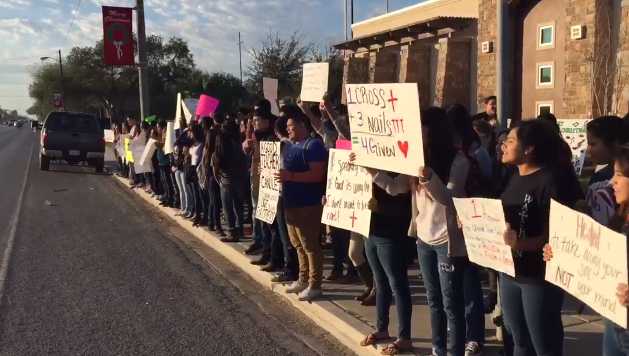 Students Show Support for Teacher Reportedly Reprimanded for Talking About God in Class