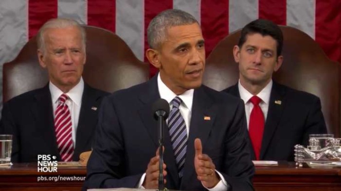Obama Uses Last State of Union Address to Again Condemn ‘Lie’ That ISIS Represents Islam