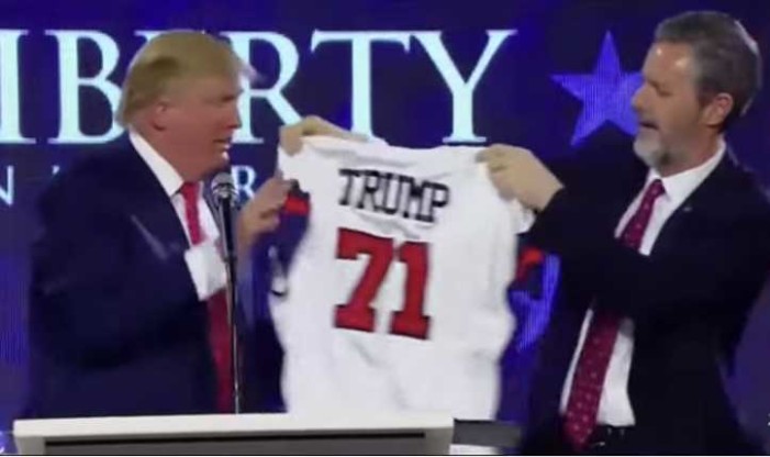 Liberty University President Quotes Scripture Suggesting ‘Unrepentant’ Donald Trump Is Christian During ‘Hero’s Welcome’