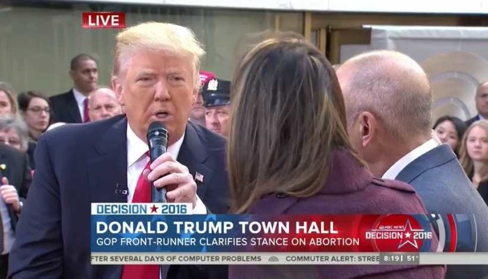 Trump Wants Republican Platform Changed to Include Abortion Exceptions
