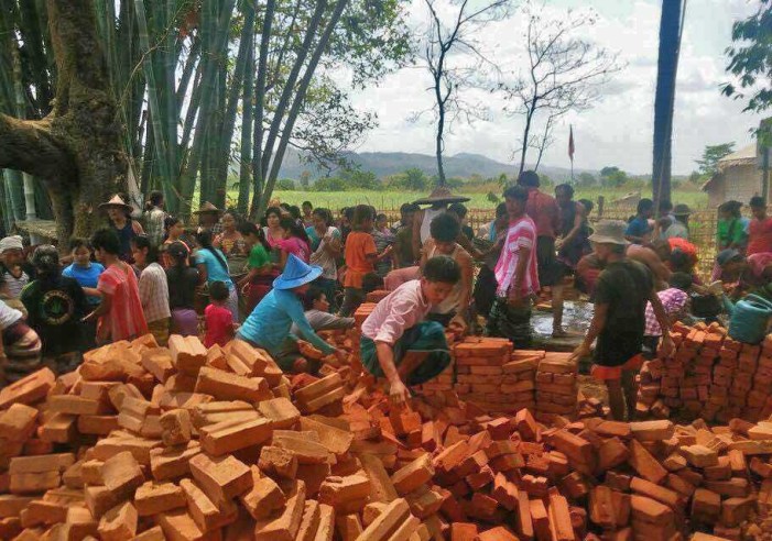 Christians in Burma Patiently Endure Building of Pagodas on Church Lands