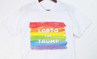 Trump Campaign Website Selling ‘LGBTQ for Trump’ T-Shirts, Pins