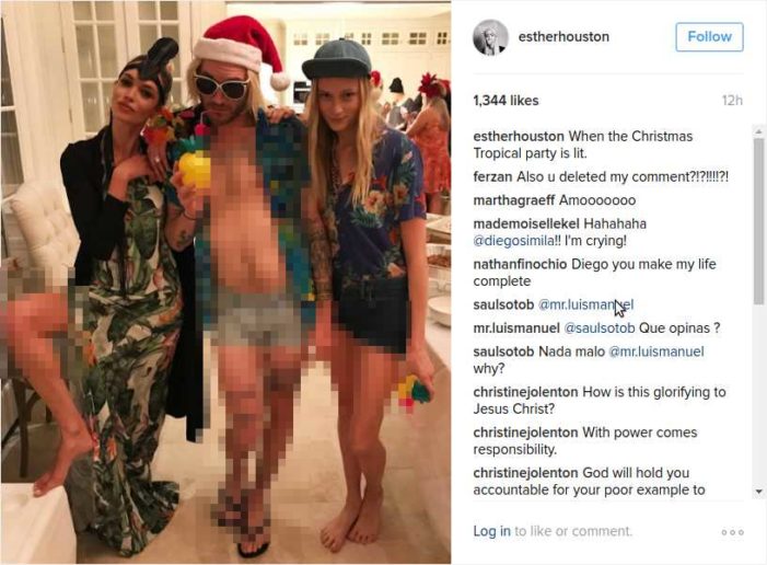 Hillsong’s ‘Naked Cowboy’ Appears as Half-Naked Santa at ‘Christmas Tropical Party’