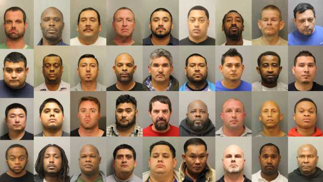 522 ‘Johns,’ 30 Pimps Arrested in Super Bowl Sex Trafficking Sting