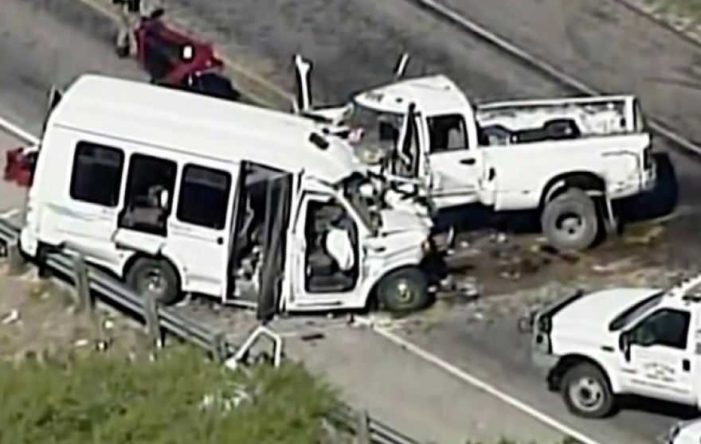 Driver Who Struck Texas Church Van Had Been Texting, Witness Says