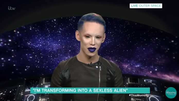 California Man on Quest to Transition Into ‘Genderless’ Alien Says He Might Adopt Children Someday