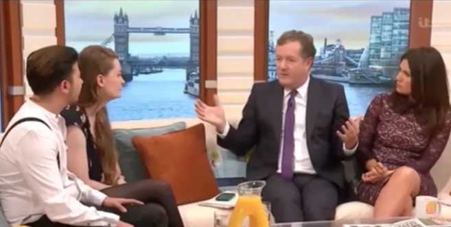 Piers Morgan Stirs Controversy for Asking ‘Non-Binary’ Couple If He Could Identify as Black Woman, Elephant