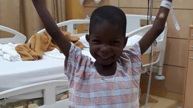 Nigerian Toddler Run Over by Boko Haram Walks Again