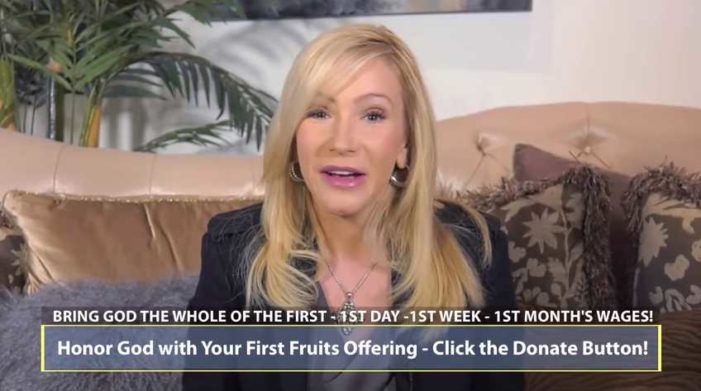 Paula White Reps. Scrub Web Page of Language Urging ‘First Fruits’ Offering of Day, Week, Month’s Wages, ‘Consequences’ for Not Giving