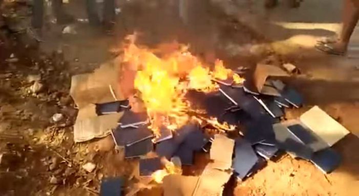 Videos Show Indian Hindu Nationalists Criticizing Christians, Burning Bibles