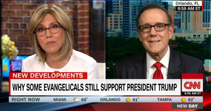 CNN Host Baffled Over Charisma Magazine Founder’s ‘Willful Blindness’ in Placing Trump’s Policies Over Personal Character
