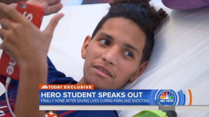 Parkland Student Who Was Shot Five Times Shielding Classmates Goes Home From Hospital