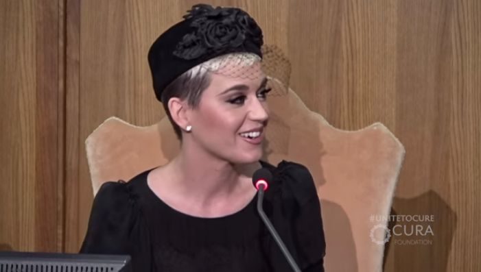 ‘I Kissed a Girl’ Katy Perry Speaks About Transcendental Meditation at Vatican Conference