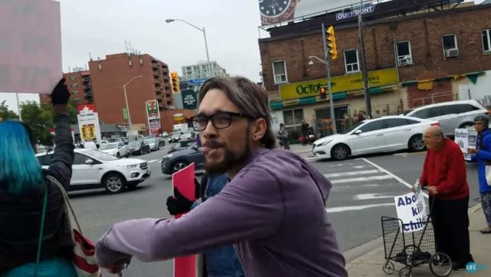 Canadian Man Roundhouse Kicks Pro-Life Woman as She Explains Her Views: Viral Video