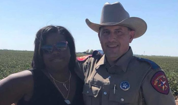 Texas Woman Shares Prayer With Public Safety Trooper After Act of Kindness