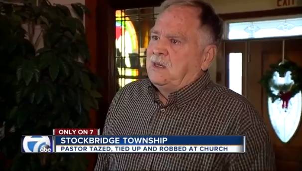 Michigan Pastor Tased by Robbers While Sleeping in Mission House