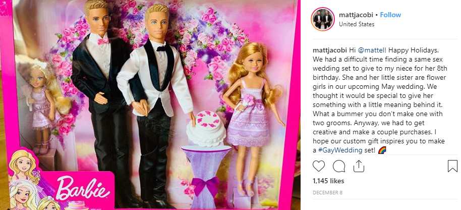 Barbie Doll Producer Mattel to Meet With Homosexual Men to Discuss