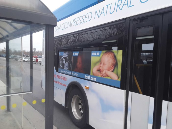 Government-Run Bus Company Reverses Course Amid Lawsuit, Agrees to Place Ad Showing Personhood of Unborn