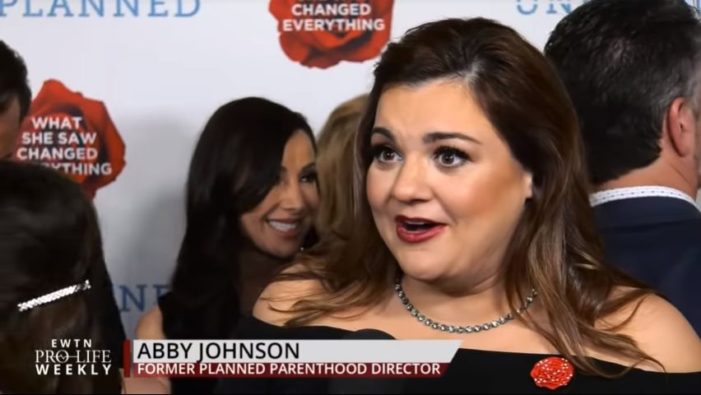 ‘Unplanned’ Movie’s Abby Johnson Says Mothers Who Have Their Babies Killed by Abortion Shouldn’t Be ‘Punished’