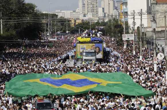 The March for Jesus Gathers Millions in Brazil