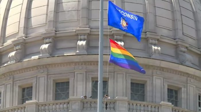 Wisconsin Governor Orders Rainbow Flag to Fly Over Capitol for First Time in State History