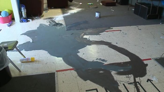 Vandals Toss Paint on Walls and Floors of Indianapolis Church Youth Center
