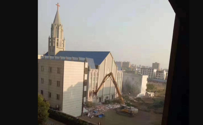Chinese Authorities Demolish Megachurch, Detain Pastors Called ‘War Against the Peaceful Christian Faithful’
